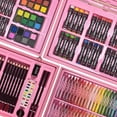 thumbnail image 4 of Art Set Sunnyglade Deluxe - Caja de madera (145 unidades), color rosa, 4 of 6