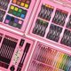 thumbnail image 4 of Art Set Sunnyglade Deluxe - Caja de madera (145 unidades), color rosa, 4 of 6