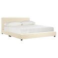 thumbnail image 3 of Safavieh Carter Elegant Glam Upholstered Bed Frame, 3 of 6