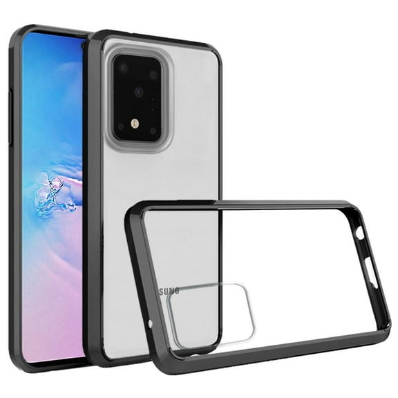 GSA Transparent Bumper Case for Samsung S20 Ultra - Clear/Black