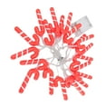 thumbnail image 1 of Holiday Candy Cane String Lights, Candy Cane String Lights Low Power Consumption Room Decoration  For Festival, 1 of 8