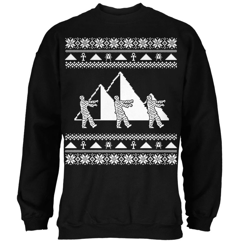 Big Cthulhu Ugly Christmas Sweater Forest Adult Sweatshirt