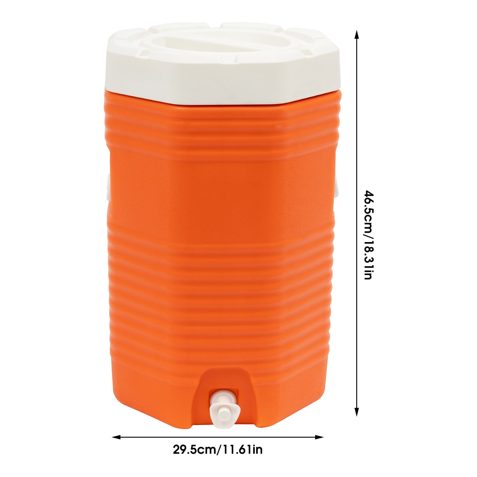 ChicHomey ​​Insulated Beverage Cooler, 4 Gal Large Capacity,12h Heat/48h Cold Retention,220lbs Load Capacity for Party, Outdoor, Restaurant