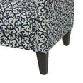 thumbnail image 6 of HL Home Furnishings Jean Rolled Arm Chair with Nailheads in Black Curly Vine, 6 of 9
