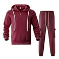 thumbnail image 2 of Men's Tracksuits 2 Piece Sets Outfits For Men Full Zip Sweatsuits for Men Athletic Jogging Suit Casual Athletic Jogging Warm Up Sets, 2 of 8