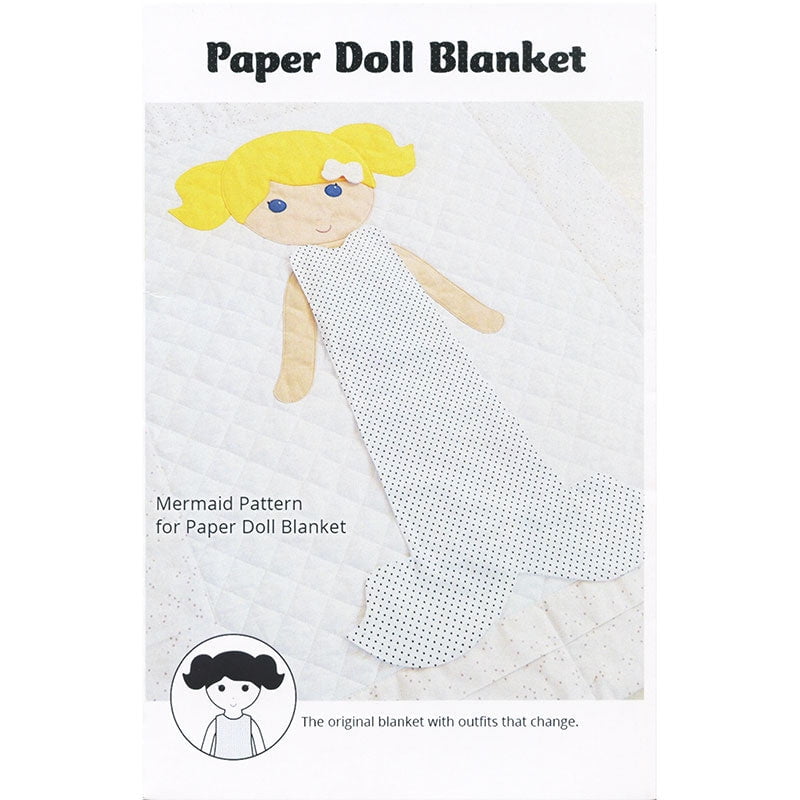 Paper Doll Blanket Pattern Mermaid