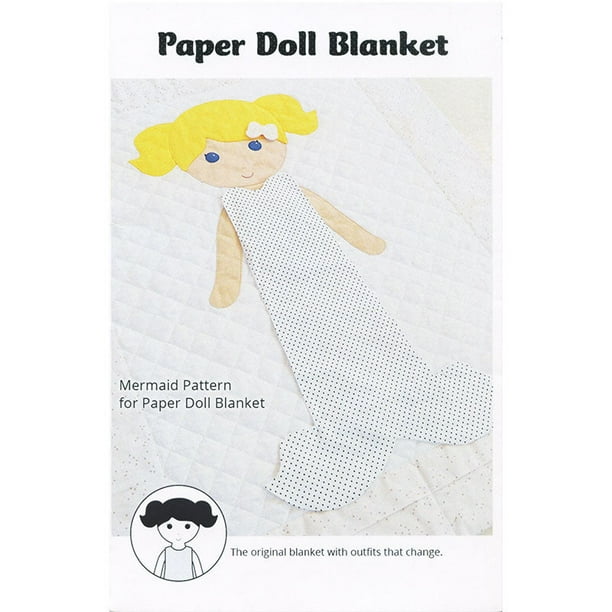 Paper Doll Blanket Pattern Mermaid