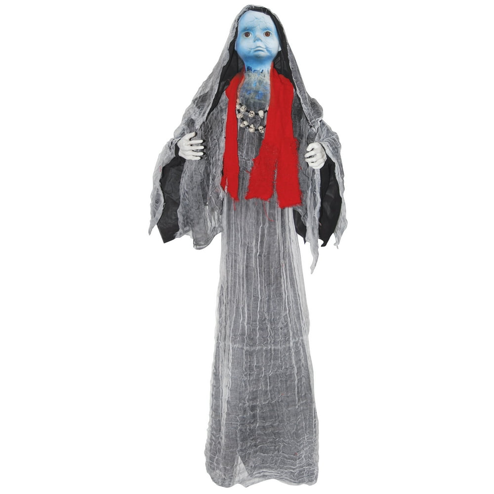Sunstar Industries Halloween Prop Hanging Gothic Doll with LED Light UP