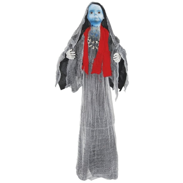 Sunstar Industries Halloween Prop Hanging Gothic Doll with LED Light UP