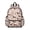 Dachshund and Wine, variant on Boston Terrier and Sun Gray Pattern Backpack for School, Cute School Bag with Adjustable Shoulder Straps and Padded Back, 13.4"x11"x4.7"
