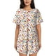 thumbnail image 1 of Balery Drink And Cocktail Glasses Conjunto de Pijama para Mujer con Estampado, Dos Piezas de Manga Corta y Shorts, Ropa de Dormir Suave con Cuello Redondo y Bolsillos-X-Large, 1 of 6