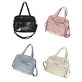 thumbnail image 3 of Guardurnaity Bolso cruzado ligero de PU con ventana transparente para una fácil visibilidad Bolsos cruzados para mujer Bolsas de mensajero y de hombro azul, 3 of 6