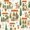 Color 4, variant on Mediterranean Peel and Stick Wallpaper 23.6in x 9.8ft Lemon Orange Watercolor Floral Vintage Plate Elements Contact Paper Self Adhesive Wall Paper for Home Classroom Locker Dorm Decor