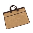 thumbnail image 3 of Bolsa de almacenamiento para mantas, organizador de ropa con asas reforzadas, bolsa transparente para guardar edredones, organizador de armario para marrón, 3 of 8