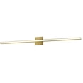 thumbnail image 1 of Alexander Color Changing Vanity - 47.5" - Aged Brass - Frosted Acrylic Diffuser, 1 of 1