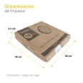 thumbnail image 5 of Par de Discos Olímpicos 15 kg c/u 3 Agarres Tayga Negro, 5 of 5