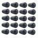 thumbnail image 1 of 20 topes de campana perfecl con extremos de cable de bloqueo para mochila Negro, 1 of 8