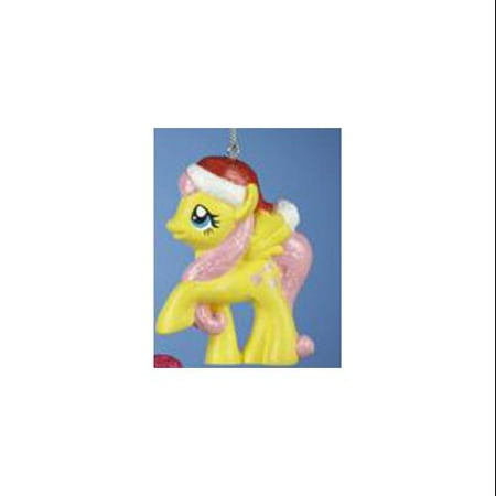 3.5" My Little Pony Fluttershy with Hat Christmas Ornament
