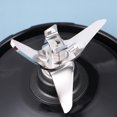 thumbnail image 2 of KAKOWELY Replacement Juicer Blade Assembly for Blender Use with Stainless Steel and Plastic Black 6 Fins Base Fits BL45070 to BL492W70,4.02"X4.02"X3.35", 2 of 4