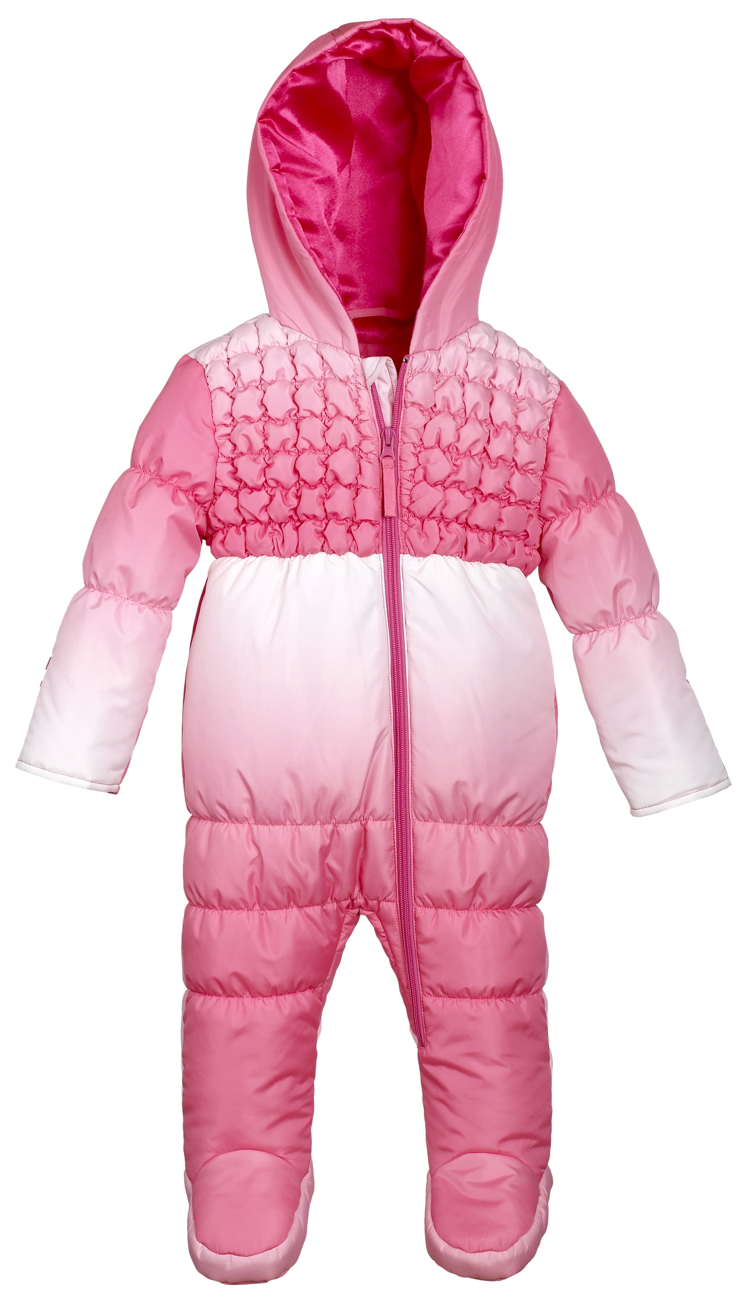 baby girl down snowsuit