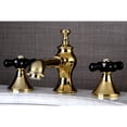 thumbnail image 2 of Kingston Brass KC7062PKX Widespread Lavatory Faucet with Brass Pop-Up, Polished Brass, 2 of 3