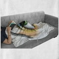thumbnail image 6 of Eye Soft Flannel Fleece Throw Blanket, Fantasy Woman's Eye Make up Butterfly Wing Vibrant Colors Eyelashes Female Looking, Cozy Plush for Indoor and Outdoor Use, 50" x 60", Multicolor, by Ambesonne, 6 of 6