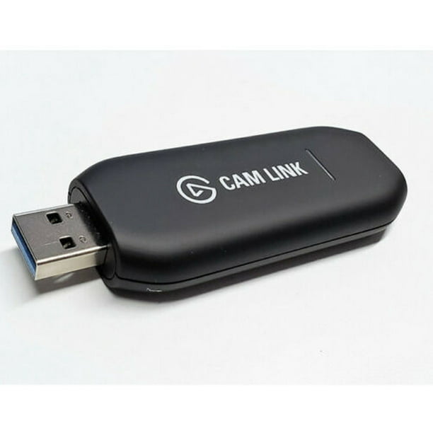 Giet Maxim Typisch Elgato Cam Link 4K — Broadcast live, record via DSLR, camcorder, or action  cam, 1080p60 or 4K at 30 fps, compact HDMI capture device, USB 3.0… -  Walmart.com