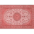 thumbnail image 1 of Ahgly Company Indoor Rectangle Medallion Red Traditional Area Rugs, 4' x 6', 1 of 4