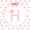 Pink White H, variant on Erosebridal Pink Bowtie Black Out Curtains,Dreamy Princess Style H Alphabet Curtains Pack of 2 (42x63 Each) For Girls Kids
