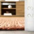 thumbnail image 3 of nuLOOM Rigo Hand Woven Farmhouse Jute Area Rug, 7' 6" x 9' 6", Rust, 3 of 9
