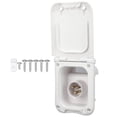 thumbnail image 2 of CAJA DE ENTRADA DE ENCHUFE DE ALIMENTACIÓN, RECEPTÁCULO DE ENTRADA DE POTENCIA DE 3 NÚCLEO PARA RV PARA CARAVANA, 2 of 7