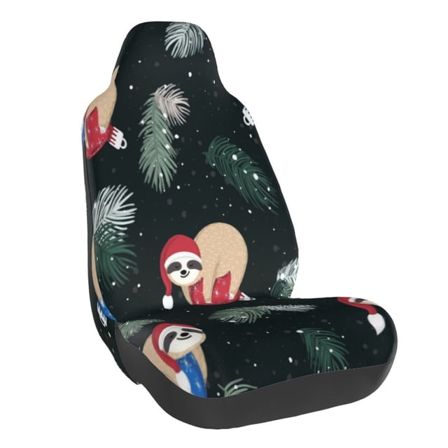 Fotbe Baby Sloths Sleeping Funda para Asiento de Auto con Estampado – Impermeable y Antisudor – Ajuste Universal, Lavable a Máquina, Antideslizante (1 Pieza)