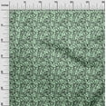thumbnail image 3 of oneOone Rayon Mint Green Fabric Florals Sewing Material Print Fabric By The Yard 56 Inch Wide-JB, 3 of 8