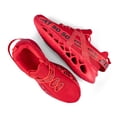thumbnail image 4 of Zapatillas para correr deportes Malla deportiva Zapatillas transpirables Ligeras de amortiguador Lightweight Fabricación de ocio Calzado para senderismo 44 1 par Inevent AP003939-02, 4 of 7