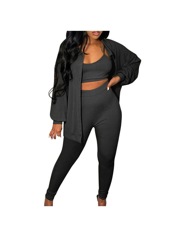 Womens 3 Piece Pant Suits