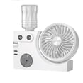 thumbnail image 2 of Weloille USB Rechargeable Atomizing Desktop Fan, Ultra Quiet Mini Cooling Air Cooler Fan with Data Cable, Portable 2 Speed Adjustable Misting Fan, for Home Office Desk Outdoor Travel Use, 2 of 5