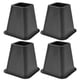 thumbnail image 5 of Black Furniture Raisers Set Of 4 For Bed Silla Mesa De Escritorio, Elevadores De Diseño 'Elephant Feet' Aumentan El Espacio De Almacenamiento, Elevan Sillas Y Sofás Para, 5 of 7