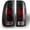 Matte Black+Clear Lens, variant on Tail Lights for 1997-2003 Ford F-150,1999-2007 Ford F-250/350/450/550 Super Duty,Rear Taillight for 2004 Ford F150 Heritage,Tail Lights for Styleside Model Pickup,Matte Black+Smoked Lens