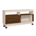 thumbnail image 2 of Mueble Rack Artur Compacto TV hasta 50" Blanco/Savana, 2 of 5