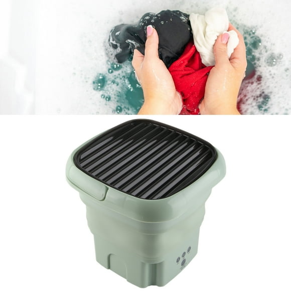 Portable Washing Machine Foldable Small Laundry Machine 8L Mini Folding Washing Machine For Travelling, Camping, Apartment, Dorm