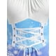 thumbnail image 4 of Vestido de Navidad Talla Extra Hombros Descubiertos con Estampado de Encaje Rosegal  Vestidos Estampados Tallas Grandes, 4 of 5