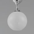 thumbnail image 7 of Maxim 21229Mr Neve 9" Wide Semi-Flush Globe Ceiling Fixture - Chrome, 7 of 7
