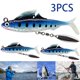 thumbnail image 5 of 3 Uds Ojos 3D Señuelo Suave Jig Head Cebo Pesca Artificial Con Lentejuelas () Azul, 5 of 7