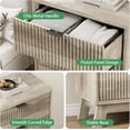 thumbnail image 5 of FANRAL Set of 2 Fluted 3 Drawer Nightstands,Modern Bedside Tables with Anti-Tip Safety Design,Wood End Tables for Bedroom Living Room,Gray Night Stand, 5 of 7