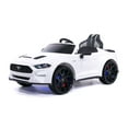 thumbnail image 2 of Ford Mustang GT Kids 24V Electric Ride-On Car w R/C Parental Control Remote, LED Foam wheels + Underbody LED Kit, MP3 + Wireless Music Streaming, Car Cover, Vegan Leather Seat, 2 of 10