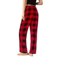 thumbnail image 4 of Sweet Hearts 2-Pack Pajama Pants for Women- Soft Comfy Lounge Sleep Bottoms with Faux Drawstring Women's PJ Pants Made in USA, 4 of 6