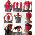 thumbnail image 5 of African Headwraps for Women Turbans Head Wraps Headband Wrap Head Scarf DIY AF010, 5 of 5