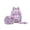 Purple, variant on Backpack Set with Lunch Box and Pencil Case, Travel Daypack Large Bookbag Set(Pink-1,44cm)