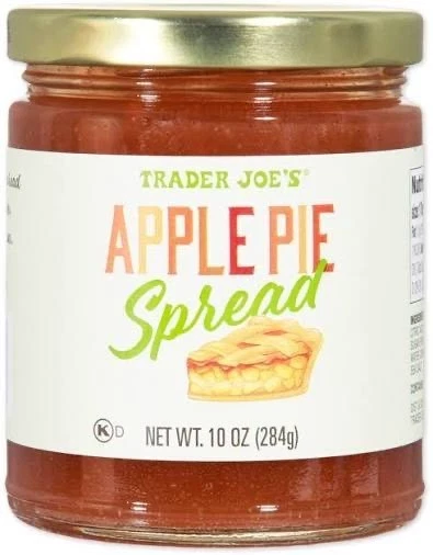 2 Jars of TJ Apple Pie Spread 10 OZ EACH