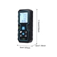thumbnail image 4 of Mesureur Portatif, Compteur de Distance Infrarouge à Bulles à Double Niveau Écran LCD Rétroéclairé Distance Continue Volume de Zone Mesure Pythagore, 4 of 7